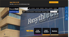 Desktop Screenshot of forsythtech.edu